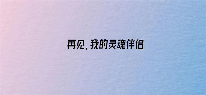 再见，我的灵魂伴侣